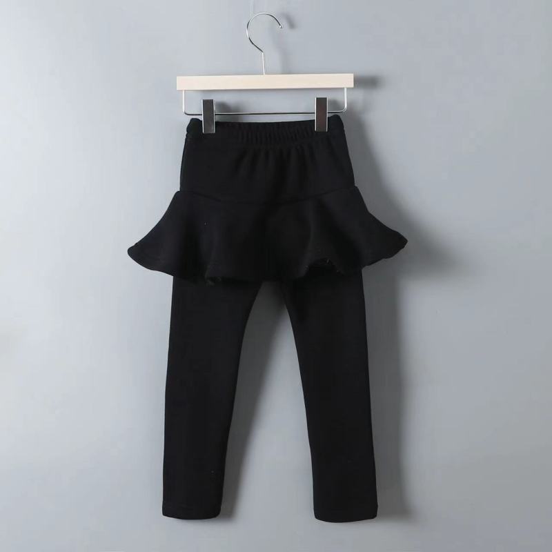 Autumn Winter Baby Girl Leggings Thermal  One Pieces Trousers Children Clothings Casual Infant Slim Pants