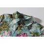 Factory Wholesale Custom Button Lapel Print Cotton Casual Children Boy Fashion Shirt