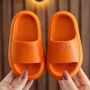 Conyson New Arrival Summer Non-Slip Bulk Slippers Soft Bottoming Thick Home PVC Unisex Slippers Beach Sandals Kids Solid Color