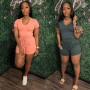 Conyson Summer Gym Wear Seamless New design Fitness Sexy Lounge wear Sweatsuit Women Cozy Jogger Two Pieces Clothing set women