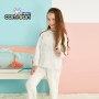 Wholesale Custom Cartoon Printed Long Sleeve Children Pajama Set Kids Designer Pajamas Kids Pjs Pyjamas