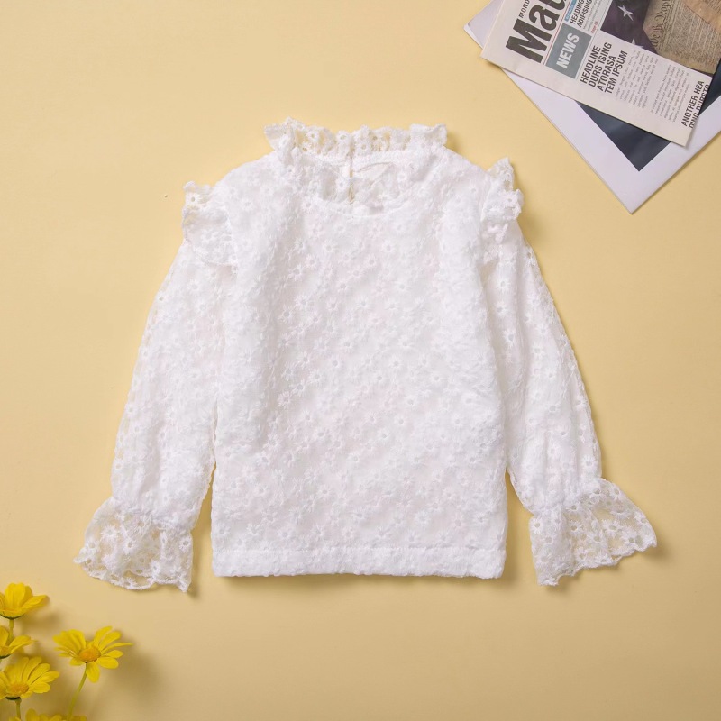 Conyson Wholesale Children Beautiful Girls Clothing Sets Spring And Autumn Clothes Long Sleeve Little Girls Kids Two Piece Sets