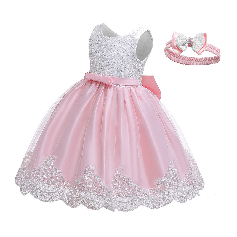 Conyson Summer Wholesale Fairy Hot Sale Summer Floral Party Children Clothing Pageant Simple Tutu Cute Sleeveless Girls Dresses