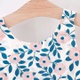 New Summer Conyson wholesale korean baby girls holiday flower dresses baby boutique