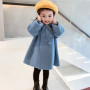 Conyson Children Coat Kids Clothing Outfit England Style Winter Clothes Jacket Baby Girl Windproof Long Winter Coat