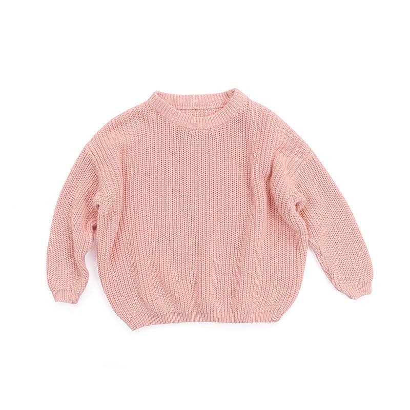 Conyson Autumn New Baby Boys Girls Clothes Sweater Toddler Knit Sweater Newborn Knit Long Sleeve Cotton Unisex Pullover Tops