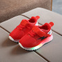 Conyson hot sale fashion toddler Children's baby Casual kids boy girl LED light shine running sneaker sport grid designer shoes