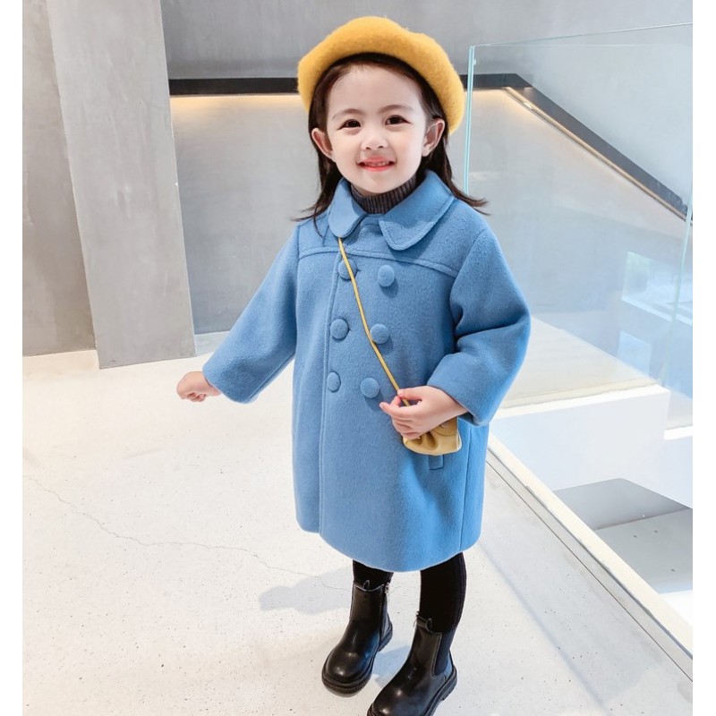 Conyson Children Coat Kids Clothing Outfit England Style Winter Clothes Jacket Baby Girl Windproof Long Winter Coat