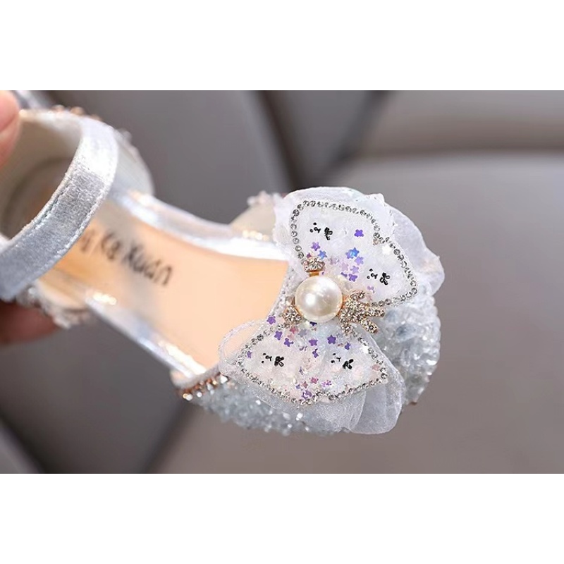 Conyson Summer Hot Sale New Fashion Korean Toddler Children's Sequins Kids Girl Shine Dancing Shoes
