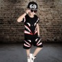 High Quality Short Sleeve Cartoon Children Summer Suit Kids Boy 2 Pieces Clothing Set