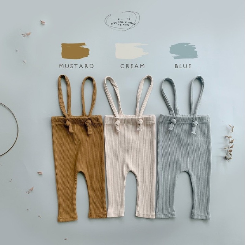 Wholesale Men And Women Baby Cotton Pants Autumn And Winter Baby Leggings Newborn Ribbed Leggings