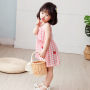 Puff Sleeve Children Summer Baby Frock Dress Smocked Clothing Sets Baby Dresses Girls Smocked Dress Hand Made Embroidery
