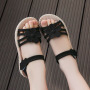 Conyson Wholesale Summer Fashion Soft Bottom Princess Sport Shoes Kids Girls Flower Strap Up Heeled Sandals Femme