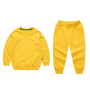 Custom Made Logo Kids Boutique Tracksuits Kids Boys 2pcs toddler jogger Clothing Set