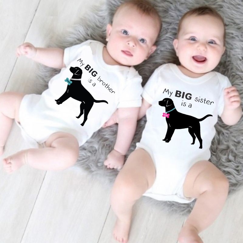 Conyson Wholesale 2022 Summer Infant Unisex Personalized Short Sleeve Bodysuits Custom Print Logo Toddler Baby Solid Romper