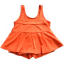 high quality summer Customized logo two Casual ladies t-shirt skirt suit clothing sport clothes tennis set women
