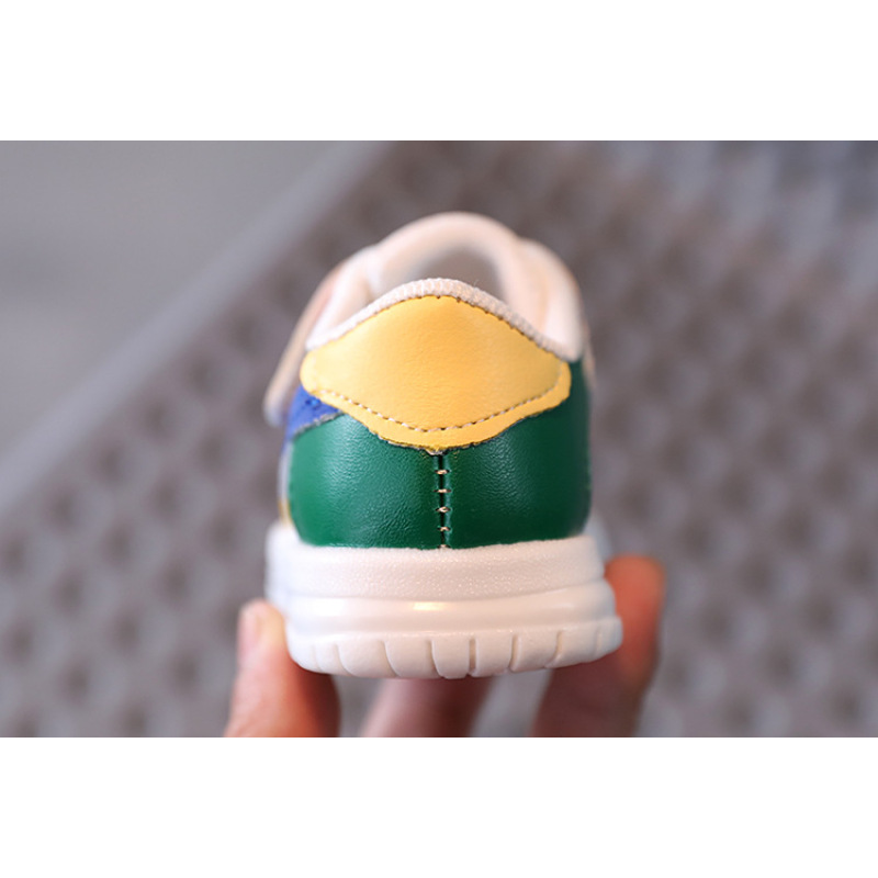 Conyson wholesale toddler kids spring patchwork Korean fashion boutique designer running sport shoes infant boy girl sneaker