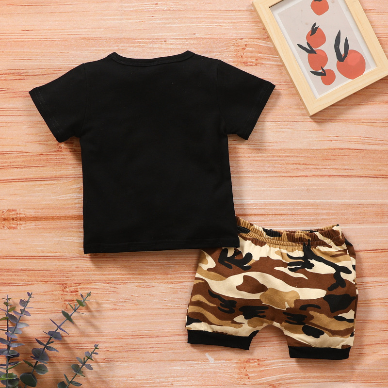 Conyson korea summer infant baby Boys t-shirt shorts suit 2 Pieces Toddler children kids Pant clothing wear Fashion clothes Sets