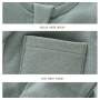 Conyson autumn fashion designer custom logo 100% Organic Cotton Solid New Born Baby Footed Pajamas