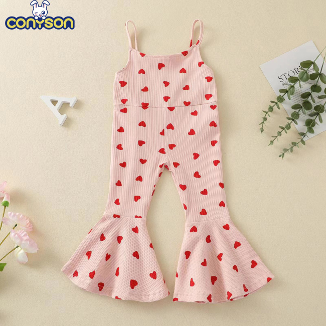 Conyson Stock Lots Greatbuy Multicolor 95% Cotton Stripe Printing Design Harem Pants 3-8 Years Old Baby Kids Girl Cotton Pants