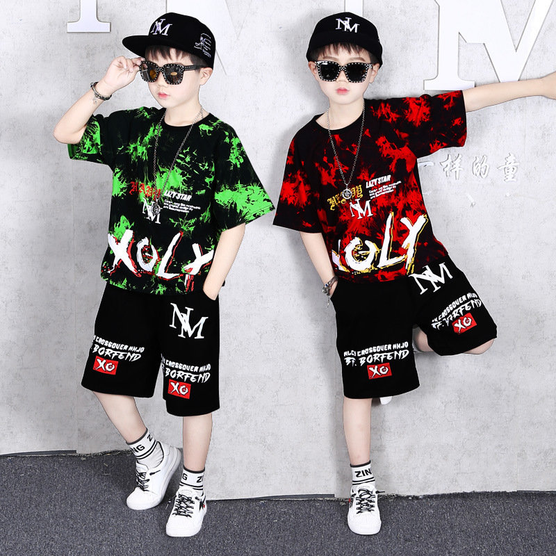 Новые Летние Летние Костюмы С Короткими Рукавами Из Двух Частей 2021 Мальчиков Летние Костюмы С Коротким Рукавом Новые Детские Футболки Брюки Наборы Мальчиков