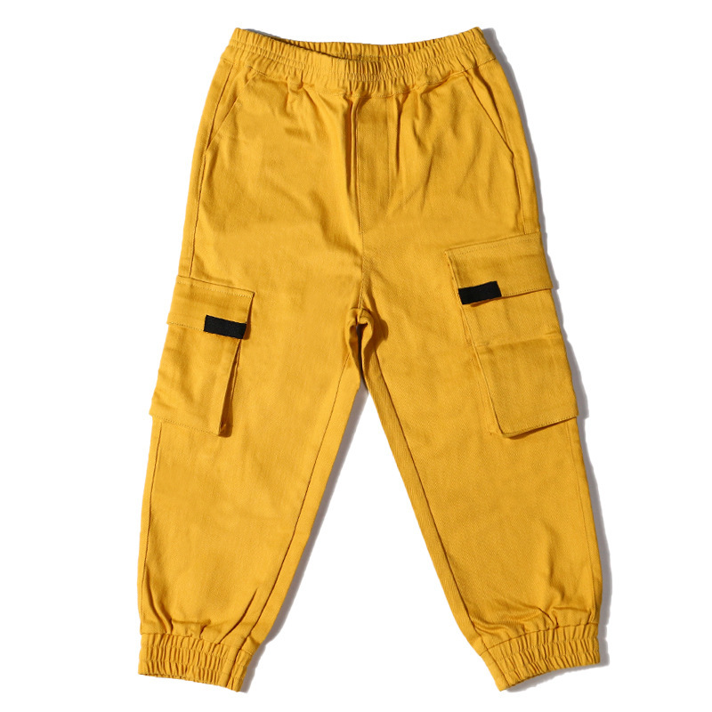 Factory Wholesale Overalls Anti-static Canvas Pants Anti-pilling Pants Casual Boys Sports Pants