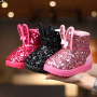 Conyson rts hot sale autumn winter Korean fashion designer child Non-slip shoes kids girl Outdoor snow walking warm Martin boot