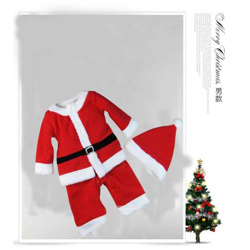 Conyson Children's Christmas Santa Claus dresses Tree Pieces Set Santa Claus clothes Suit Baby Kids Christmas Clothes Set