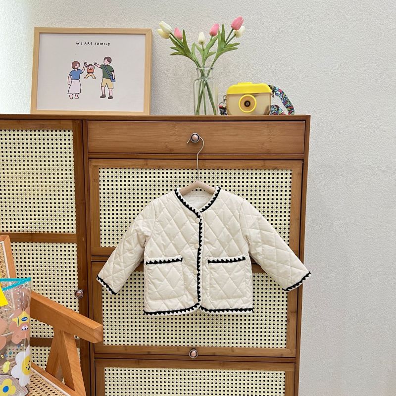 Conyson Hot Sale korea fashion boutique fall kids girls designers kid solid clothes PU leather winter clothing wholesale jacket