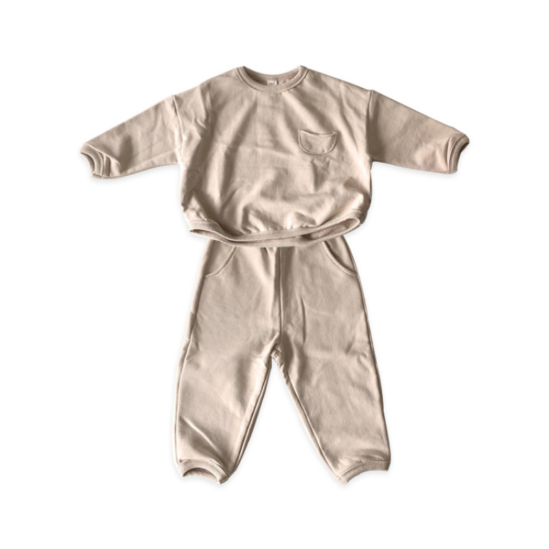 Hot Selling Kids winter boutique clothes toddler clothing outfit pants sets for 2-6 years boys' girls' autumn clothing set