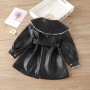 Conyson Spring Kids Girls Casual Denim Coat Casual Clothes Long Sleeve Button Hoodies Children Boys Patchwork Jacket