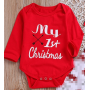 wholesale 3-pieces Merry Christmas Cotton Baby sets girl boys clothes Romper Autumn Winter baby Clothes