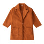 New Autumn Winter Baby Girl Coats Baby Woolen Coats Baby Long Sleeve Windproof Coats
