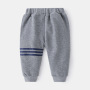 High Quality Printed Knitted Baby Clothes Boys Cotton Sweatpants Kids Autumn Trousers
