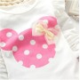 Casual Dot 100% Cotton Knitted Two Piece Outfits Kids Sport Play Set Clothing Baby Clothes