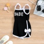 Conyson korea Fashion cotton Summer children Fruits tshirt square shorts boy girls wear clothes