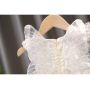 Conyson Newborn Floral Cute Polka Dots Baby Girl Summer Dress Sleeveless Twirl Cotton Comfortable Soft Stretchy Tutu Baby Dress