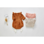 Clothing Long Sleeve Knitted Ruffle Sleeve Cotton Rompers Baby Girls Warm Clothes Long Sleeves Winter Ruffles Romper