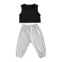 Conyson Summer Kids Baby Girls Cool Fashion Sleeveless Tops Vest Long Pants Outfits Kids Tracksuit Kid Clothing Toddler Sets