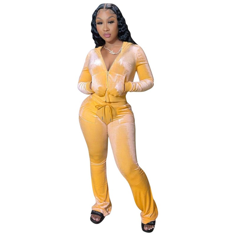 2023 Hot Sale New Design Fitness Spring Matching Sets Workout Sweatsuit Cozy Polyester Jogger 2 Pieces Club Set Women Sex Sets