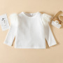 Conyson Boutique 1-5Y Greate Design Girls clothing Sets 2023 New Flocky top-Flared pants two-piece girls' autumn Girls suits