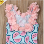 Toddler Infant Swimwear Cute Summer Swimming Costume Baby Girls Wholesale Toddler Watermelon Bikini Suit Summer Baby Girl