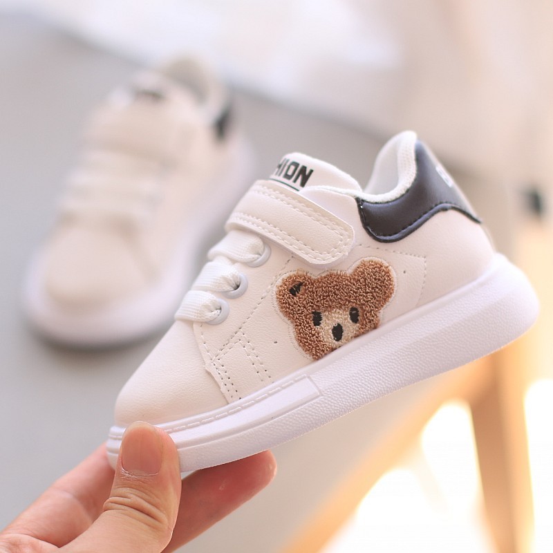 Conyson High Quality Autumn New Fashion Trendy Bear Baby Kids Gym Unisex Sneakers Sport Shoes Girls And Boys Casual Kids Shoes