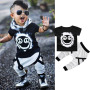 Conyson kids summer korea Fashion boutique infant children clothes suit Toddler baby Boy T-shirt Pant 2 Pieces wear clothing Set