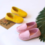 Conyson wholesale toddler baby kids spring autumn Korean fashion boutique designer non-slip boy girl Outdoor solid leather shoes