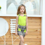 Conyson Summer Kids Clothing Set Fashion Korean Cotton Vest Leopard Short Skirt Headband Casual 3pcs Baby Girl Clothes Sets