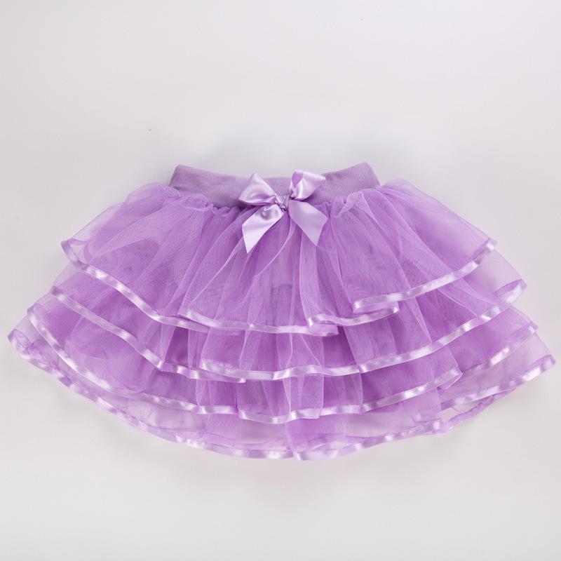 Conyson Wholesale Tutu Skirt Little Girls Cake Tutu Dress Dance Mini Ruffles Birthday Princess Ball Gown Children Kids Clothes