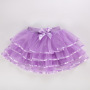 Conyson Wholesale Tutu Skirt Little Girls Cake Tutu Dress Dance Mini Ruffles Birthday Princess Ball Gown Children Kids Clothes