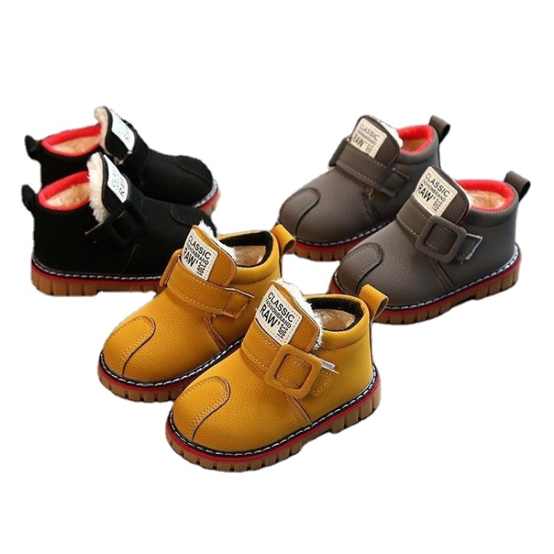 Conyson hot sale fashion boutique toddler Children baby Casual kid warm boot autumn winter boy girl designer shoes Martin boots
