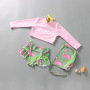 Conyson Girls Swimwear Boxers Two Piece Swimming Suit Skirt Children Bathing Suit Swimming Suit For Kid Baby New Swimsuit